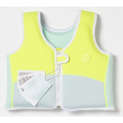 Vestă de înot pentru copii SUNNYLIFE SCMSVAQM Aqua Neon Yellow Vestă de înot pentru copii SUNNYLIFE SCMSVAQM Aqua Neon Yellow