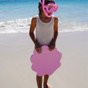 Placă de înot SUNNYLIFE S41KKMER Pink
