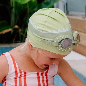 Ochelari de înot pentru copii SUNNYLIFE S41SGCRC Khaki