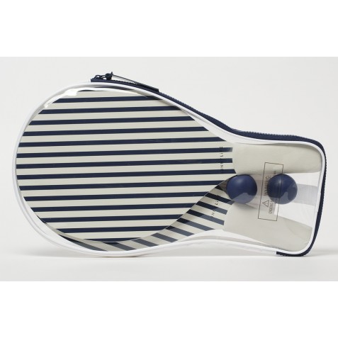 Set de palete și mingi de plajă SUNNYLIFE SCBPSCBL Blue