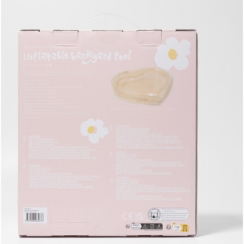 Piscină gonflabilă pentru bebeluși SUNNYLIFE S41BPSWN Swan Gold