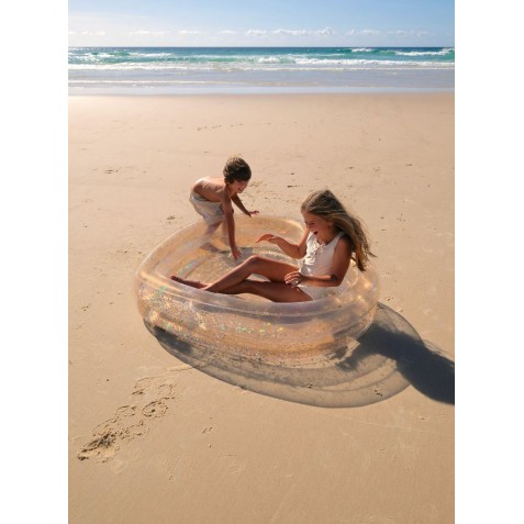 Piscină gonflabilă pentru bebeluși SUNNYLIFE S41BPSWN Swan Gold