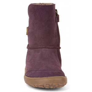 Cizme de zăpadă Froddo Barefoot Tex Suede G3160207-6 Purple
