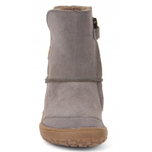 Cizme de zăpadă Froddo Barefoot Tex Suede G3160207-3 Grey