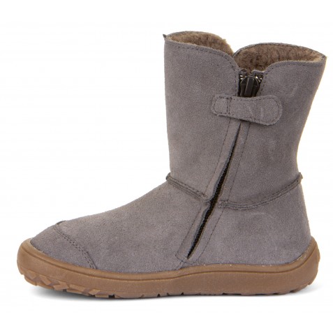 Cizme de zăpadă Froddo Barefoot Tex Suede G3160207-3 Grey