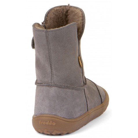Cizme de zăpadă Froddo Barefoot Tex Suede G3160207-3 Grey