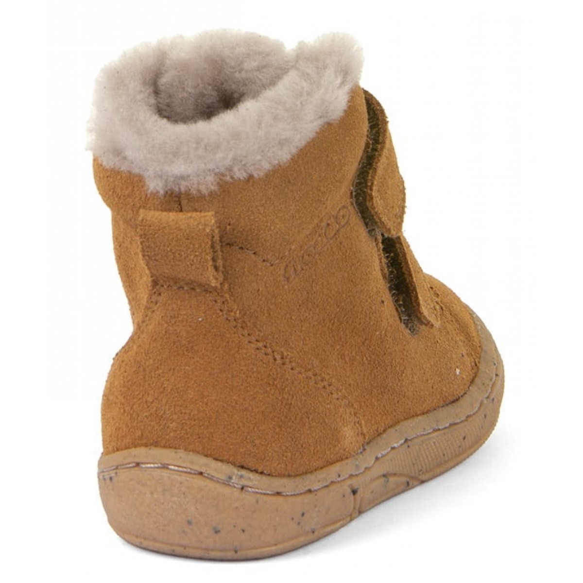 Cizme Froddo Minni Suede G2110141-2 Cognac. Copii, Piele Naturala