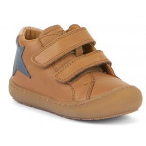 Pantofi Froddo Ollie S Star G2130329-1 Cognac