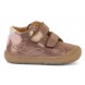 Pantofi Froddo Ollie S Flower G2130330-1 Pink Gold