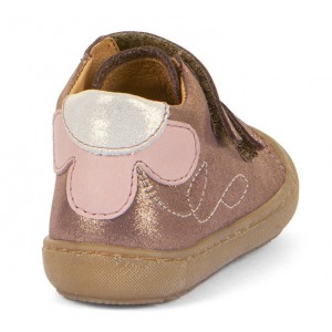 Pantofi Froddo Ollie S Flower G2130330-1 Pink Gold