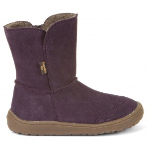 Cizme de zăpadă Froddo Barefoot Tex Suede G3160238-6 Purple