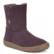 Cizme de zăpadă Froddo Barefoot Tex Suede G3160238-6 Purple