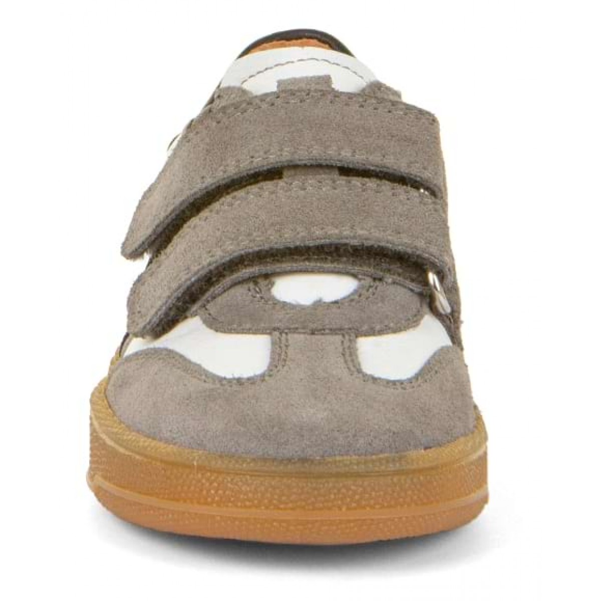 【ぷう】 Pantofi Froddo Lou G3130269-12 Grey Black Copii, Piele Naturala