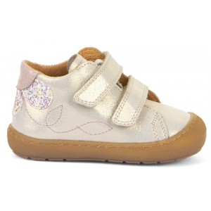 Pantofi Froddo Ollie S Flower G2130343-4 Gold Shine