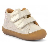 Pantofi Froddo Ollie S Flower G2130343-4 Gold Shine Pantofi Froddo Ollie S Flower G2130343-4 Gold Shine