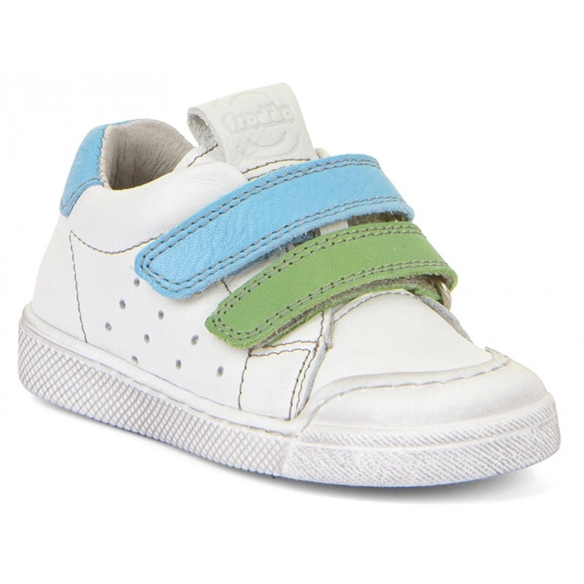 Pantofi Froddo Rosario G2130316-36 White, Copii, Piele Naturala