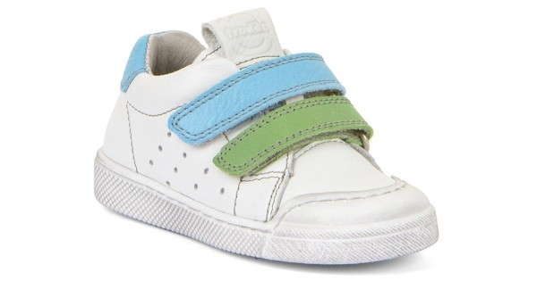 Pantofi Froddo Rosario G2130316-36 White, Copii, Piele Naturala