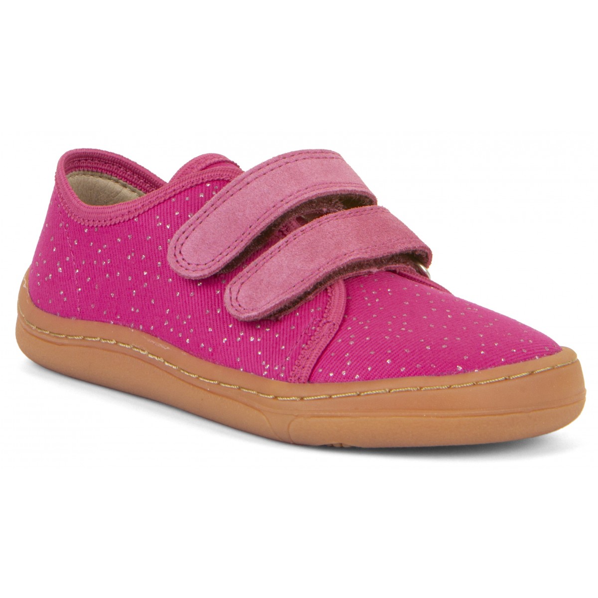 Pantofi Froddo Barefoot Canvas G1700379-24 Cyclamen, Copii, Fucsia