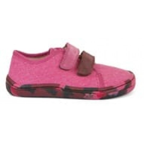 Pantofi Froddo Barefoot Canvas G1700358-3 Fuxia Pink Pantofi Froddo Barefoot Canvas G1700358-3 Fuxia Pink
