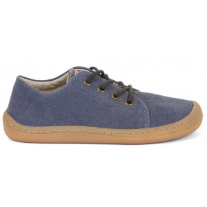 Pantofi Froddo Barefoot Vegan Laces G3130249 Blue