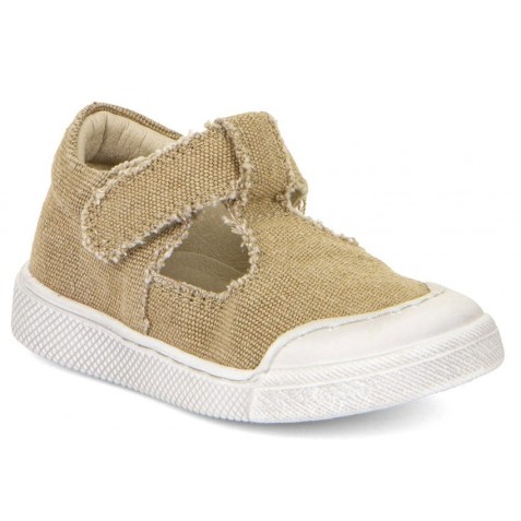 Pantofi Froddo Rosario Vegan T-Bar G2130319-2 Beige