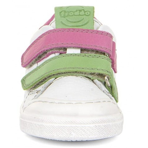 Pantofi Froddo Rosario G2130316-24 White Fuxia