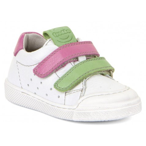Pantofi Froddo Rosario G2130316-24 White Fuxia