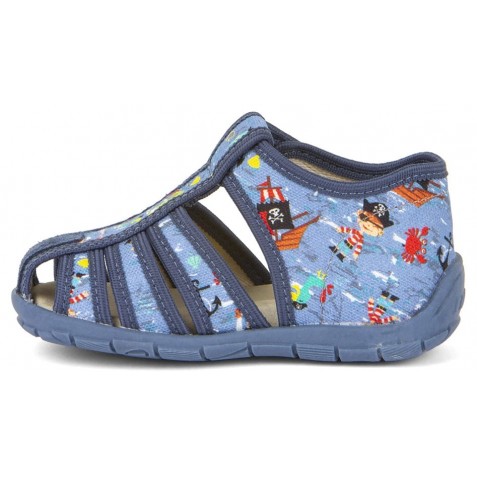 Sandale Froddo Slippers G1700386-1 Denim Sandale Froddo Slippers G1700386-1 Denim