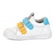 Pantofi Froddo Rosario Velcro G2130290-10 White Blue