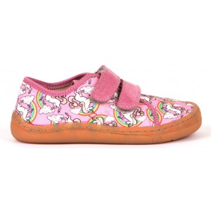 Pantofi Froddo Barefoot G1700310-6 Pink
