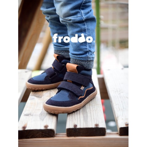 Cizme impermeabile Froddo barefoot Tex Winter G3160247 Dark Blue Cizme impermeabile Froddo barefoot Tex Winter G3160247 Dark Blue