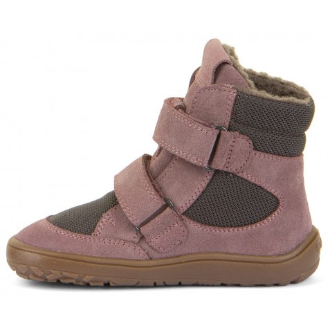 Cizme impermeabile Froddo barefoot Tex Winter G3160247-13 Grey Pink Cizme impermeabile Froddo barefoot Tex Winter G3160247-13 Grey Pink