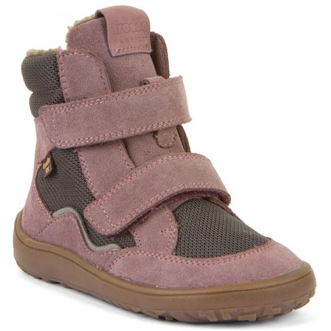 Cizme impermeabile Froddo barefoot Tex Winter G3160247-13 Grey Pink Cizme impermeabile Froddo barefoot Tex Winter G3160247-13 Grey Pink