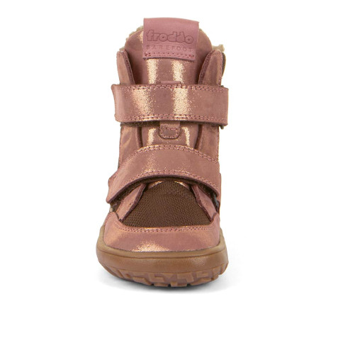 Cizme impermeabile Froddo Barefoot Tex Winter G3160247-8 Pink Gold