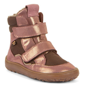 Cizme impermeabile Froddo Barefoot Tex Winter G3160247-8 Pink Gold