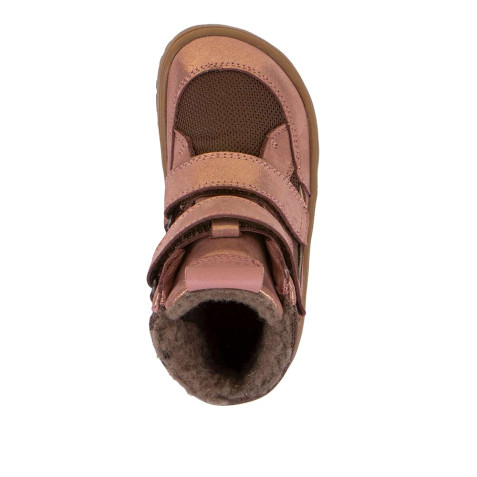 Cizme impermeabile Froddo Barefoot Tex Winter G3160247-8 Pink Gold
