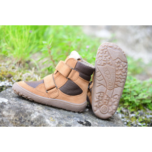 Cizme impermeabile Froddo Barefoot Tex Winter G3160247-4 Cognac