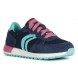 Sneakers Geox J Alben GB Navy Fuchsia