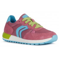 Sneakers Geox J Alben GB Fuchsia Sky Sneakers Geox J Alben GB Fuchsia Sky
