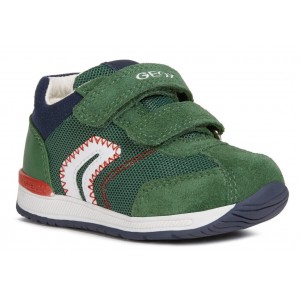 Sneakers Geox B Rishon BB Green Sneakers Geox B Rishon BB Green