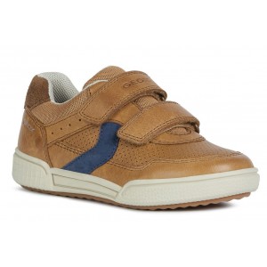 Sneakers Geox J Poseido B Cognac Blue Sneakers Geox J Poseido B Cognac Blue