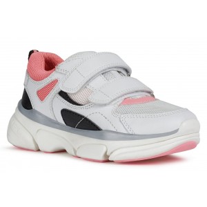Sneakers Geox J Lunare GE White Fuchsia Sneakers Geox J Lunare GE White Fuchsia