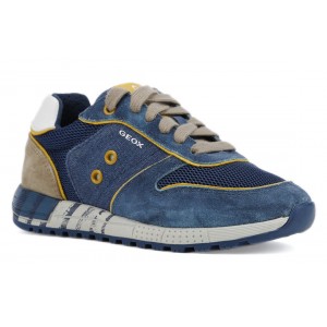 Sneakers Geox J Alben BB Avio Beige Sneakers Geox J Alben BB Avio Beige