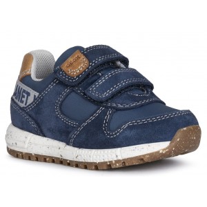 Sneakers Geox B Alben Boy Navy Avio Sneakers Geox B Alben Boy Navy Avio