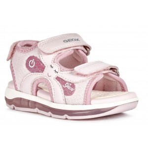 Sandale Geox B Sandal Girl Todo Pink Sandale Geox B Sandal Girl Todo Pink