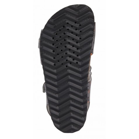 Sandale Geox J Ghita Boy Grey Flu Orange