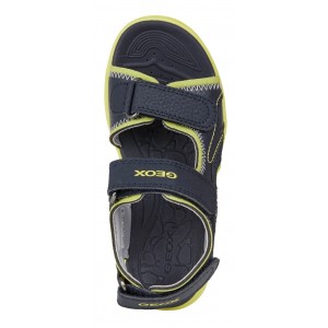 Sandale Geox J Vaniett Boy Navy Lime