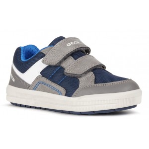 Sneakers Geox J Arzach Boy Navy Grey Sneakers Geox J Arzach Boy Navy Grey