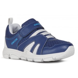 Sneakers Geox J New Torque Boy Navy Light Grey Sneakers Geox J New Torque Boy Navy Light Grey