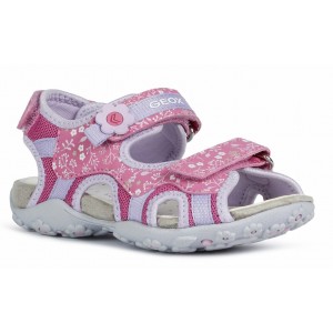 Sandale Geox Jr Roxanne Fuchsia Lilac Sandale Geox Jr Roxanne Fuchsia Lilac